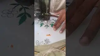 Most Easy Machine Embroidery Design for New Learners #shorts#viral #trending | Rizwan Ali Tv