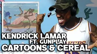 KENDRICK LAMAR - CARTOONS & CEREAL 🔥🔥🔥 - MY FAV KDOT VERSE - REACTION!!