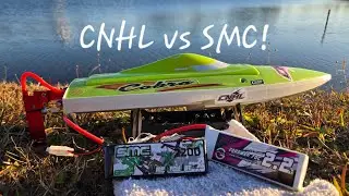 DTRC M450 Cobra Battery Comparison SMC vs CNHL 3S