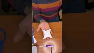 Come creare uno SHURIKEN STELLA NINJA con della CARTA! #shuriken #ninja #craft #origami #tutorial