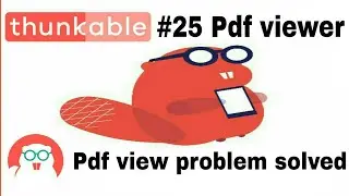 PDF File viewer in thunkable app book app in Thunkable