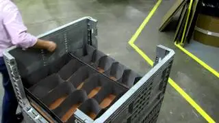 BULK BINS | COLLAPSIBLE 5-TIER DIVIDER
