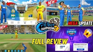 🔥Wcc3 'BIG' Update||New ESports Lobbies,New Cut Scenes, New Animation||New Bowling Action||