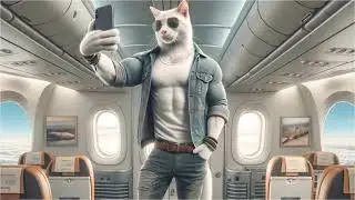 Meowricio the Cat Blogger, World Wanderer, Adventures of a Jet-Setting #cat #arisu23  #travelvlog