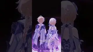 [MMD Genshin Impact] AU Воплощение Бездны