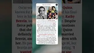 The Truth About Anthony Quinn's Controversial Wife