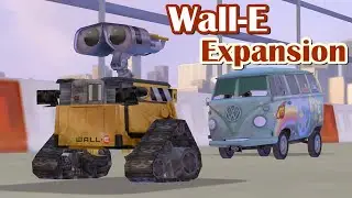 Cars 2 The Video Game Wall-E Expansion Mod - Wall-E - Runway Tour - PC Gameplay 1080p HD