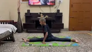 Yoga day 2025 #yoga #yogaday #flexibility #india #delhi ...... inspired by @KinoYoga