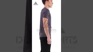 Delts Sports Men's Printed Grey Orion T shirt And Paint RAid