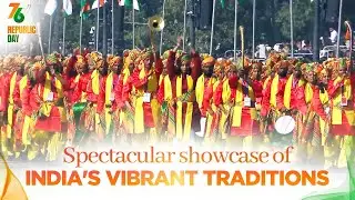 A celebration of India's rich cultural diversity during 76th Republic Day | 26 January 2025
