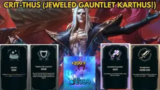 League of Legends ARAM MAYHEM - CRIT-THUS PUMPING DAMAGE! (JEWELED GAUNTLET KARTHUS!)