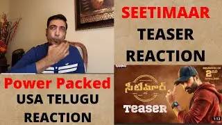 Seetimaar​ Teaser Reaction | Gopichand | Tamannaah | Sampath Nandi | Mani Sharma | USA Vlogs