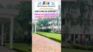 Airport Job🔥/ Delhi IGI Airport Recruitment 2025 / After 10,12,UG,PG Jobs in Airport / Salary 35000