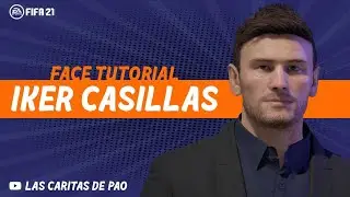 How to make Iker Casillas FACE FIFA 21 Lookalike for Career Mode face FIFA 21 REAL MADRID