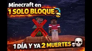 Minecraft en 1 bloque ⛏📦 #1
