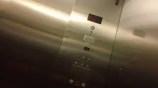 Schindler MT 300A VR Service Elevator At UNC Kerr Hall, Chapel Hill NC 2024 Take