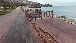 DEV DALGALAR UZUN MEHMET PARKI'NA HASAR VERDİ