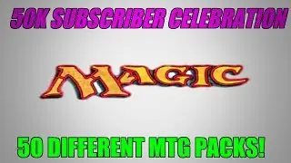 Opening 50 Different MTG Packs In 1 Video! - MTGHeadQuarters