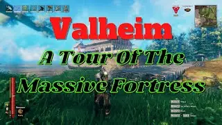 Valheim Reaver Clan Massive Fortress tour