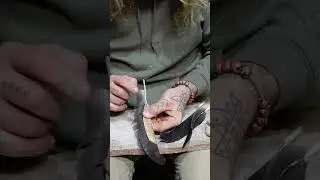 PRIMITIVE ARROW Fletching Hack | Fletching Gauge #archery #hunting #survival #bushcraft #primitive