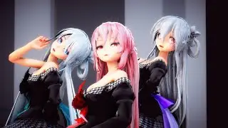 【MMD】Masked bitcH【Luka×Haku×言和】