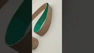Resin diamond sanding belt