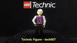 Lego Technic Figure BrickLink ID tech007 (appeared in sets 8257 8268 3038 8266)
