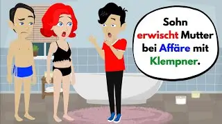 Учить немецкий | Сын застукал маму за романом с сантехником!