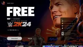 Как скачать WWE 2K24 БЕСПЛАТНО на PS5 | PS4 | PS Plus | PlayStation