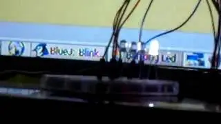 Blinking LED using Java Swing and Raspberry Pi