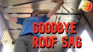 Goodbye Roof Sag - 1986 Toyota Dolphin Renovation (part 5)