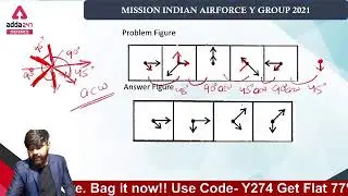 AIRFORCE Y Group (RAGA) 2021 | Reasoning | Exam Pattern Questions | Defence Adda247