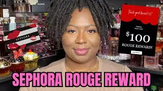 SEPHORA $100 ROUGE REWARD | SEPHORA TIPS