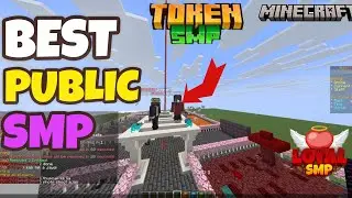 🔥 Join Best Public SMP 😱 | Token Steal SMP | OP Minecraft Server 🚀