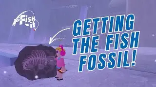 SUPER RARE FIND! - How to Catch the Fish Fossil in Fish It Roblox