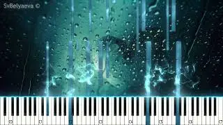 Lana Belyaeva-Kiss the rain - Yiruma/Уроки фортепиано/Piano Tutorial