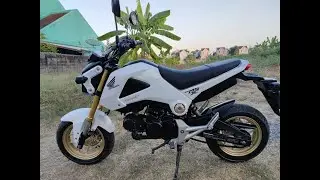 ลดราคา Honda MSX125 สีขาวครับราคา : 24900 ฿