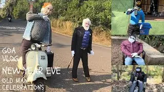 New Year Eve Old Man Celebrations In Goa Travel Vlog Ep16 #goa #travel #video