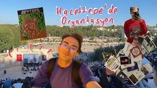 hacettepe'de oryantasyon haftasına benimle birlikte gelin  🙌