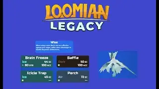 Wintrix has Baffle, and its Good. Loomian Legacy PVP.
