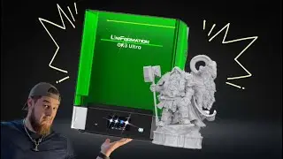 The BEST Large Resin Printer?? The Gk3 Ultra!