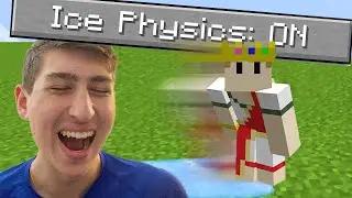 The Ice Physics Mod Makes Minecraft 1000x Funnier!