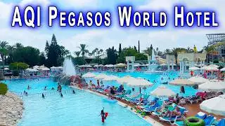 AQI Pegasos World Hotel 5*  #pegasosworld #turkey2024 #turkey #side