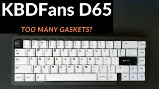 KBDfans D65 Mechanical Keyboard - Alpacas, FR4 Plate