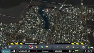 Rare Chirpnado in Cities Skylines