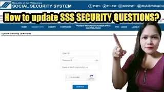 How to update SSS security questions?