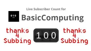 I have reached 100 Subs [THANK YOU FOR SUBBING!!]