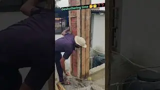 Deshuttering time⏰ period of column 🤔🤔❓ #civilengeenring #constraction