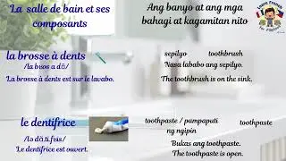 Lesson 11.6:  La  salle de bain et ses composants