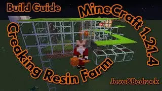 Creaking Resin Farm - Minecraft 1.21.4 - Pale Oak Garden Update (Build Guide)